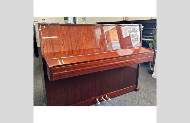 Reigler Kloss Polished Mahogany 109 Attractive Upright Piano, Used - All Inclusive Premium Package (SN:62950) - Image 4